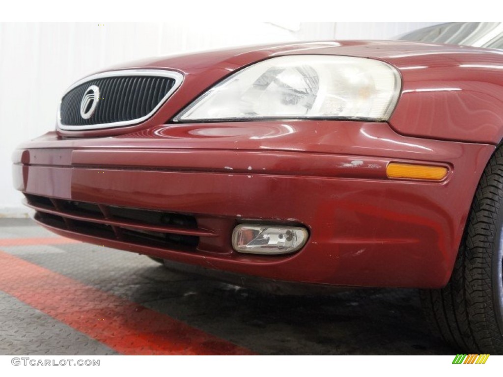 2003 Sable LS Premium Sedan - Matador Red Metallic / Medium Graphite photo #41
