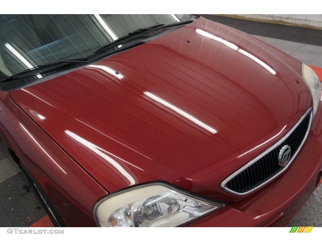 2003 Sable LS Premium Sedan - Matador Red Metallic / Medium Graphite photo #43