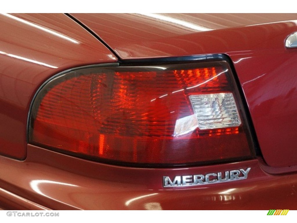 2003 Sable LS Premium Sedan - Matador Red Metallic / Medium Graphite photo #56