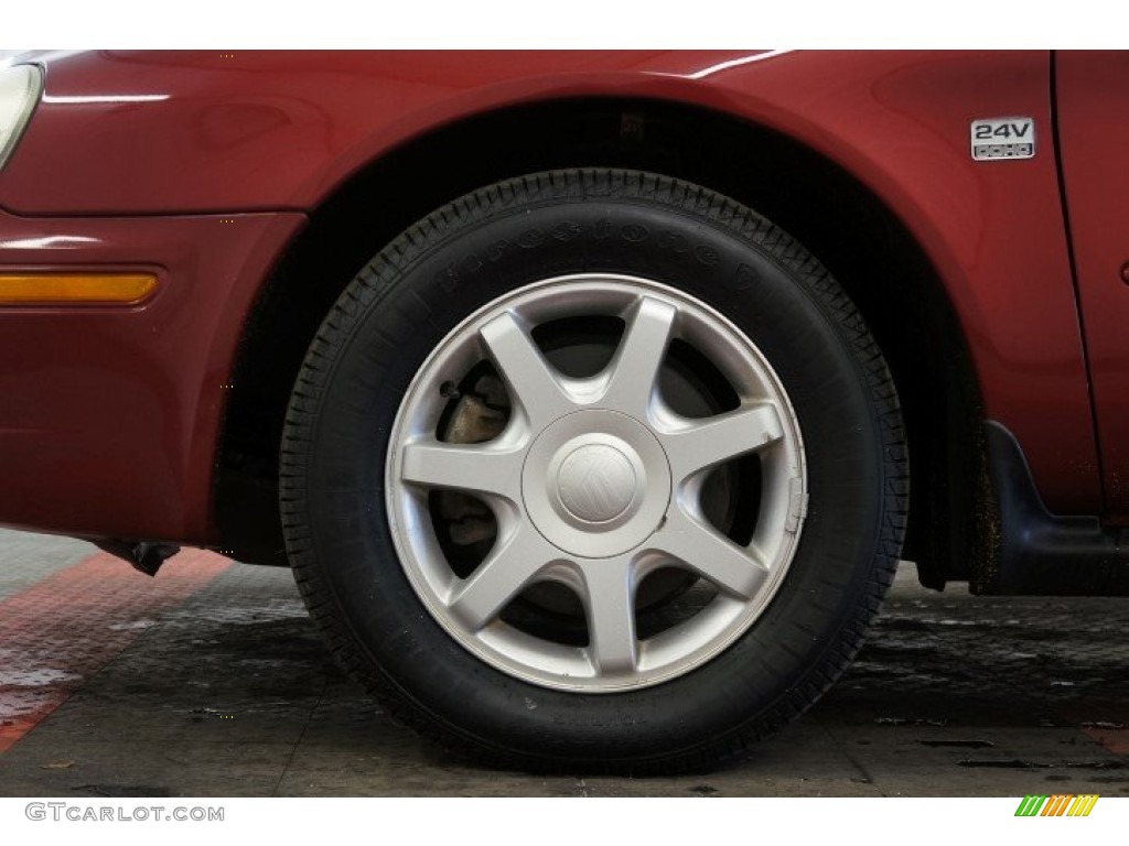 2003 Sable LS Premium Sedan - Matador Red Metallic / Medium Graphite photo #70