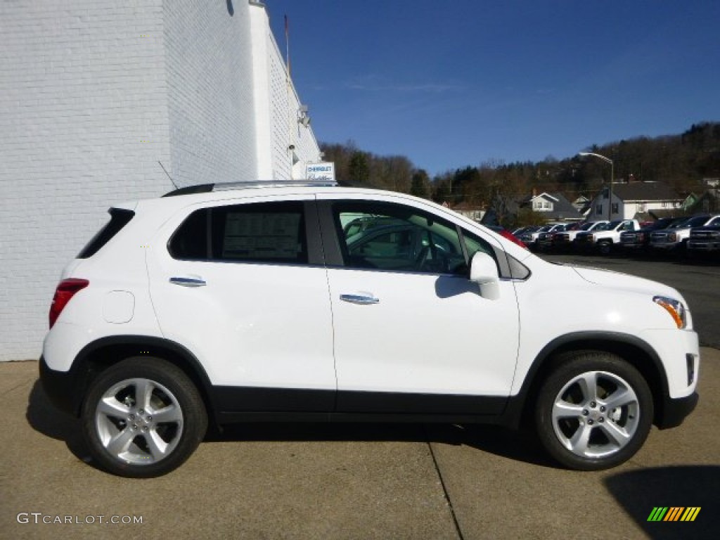 Summit White 2015 Chevrolet Trax LTZ AWD Exterior Photo #100251463