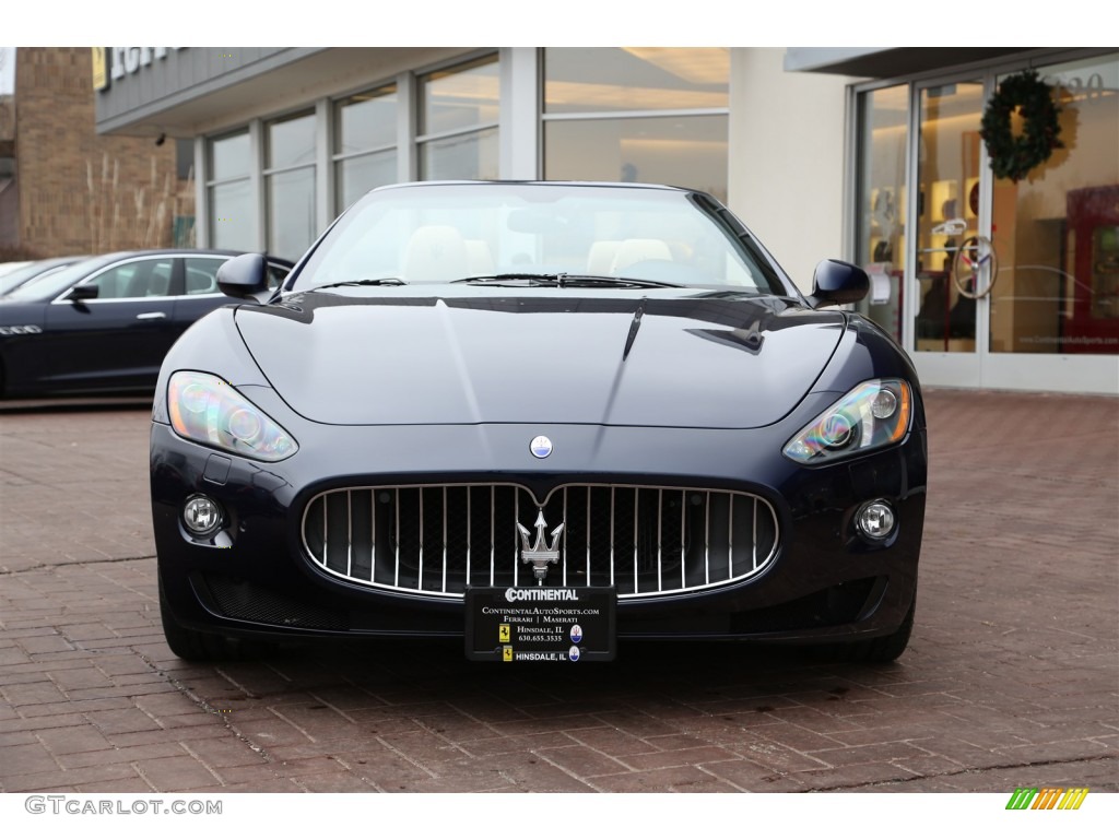 2014 GranTurismo Convertible GranCabrio - Blu Oceano (Blue Metallic) / Sabbia photo #2