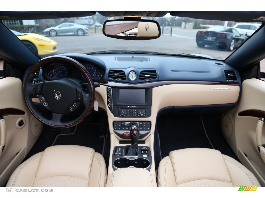2014 Maserati GranTurismo Convertible GranCabrio Sabbia Dashboard Photo #100252085