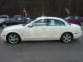 2008 Porcelain White Jaguar S-Type 4.2  photo #9