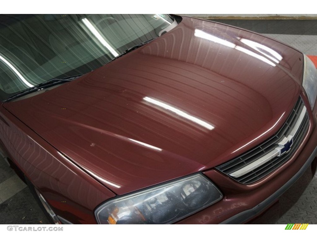2000 Impala LS - Dark Carmine Red Metallic / Medium Gray photo #38