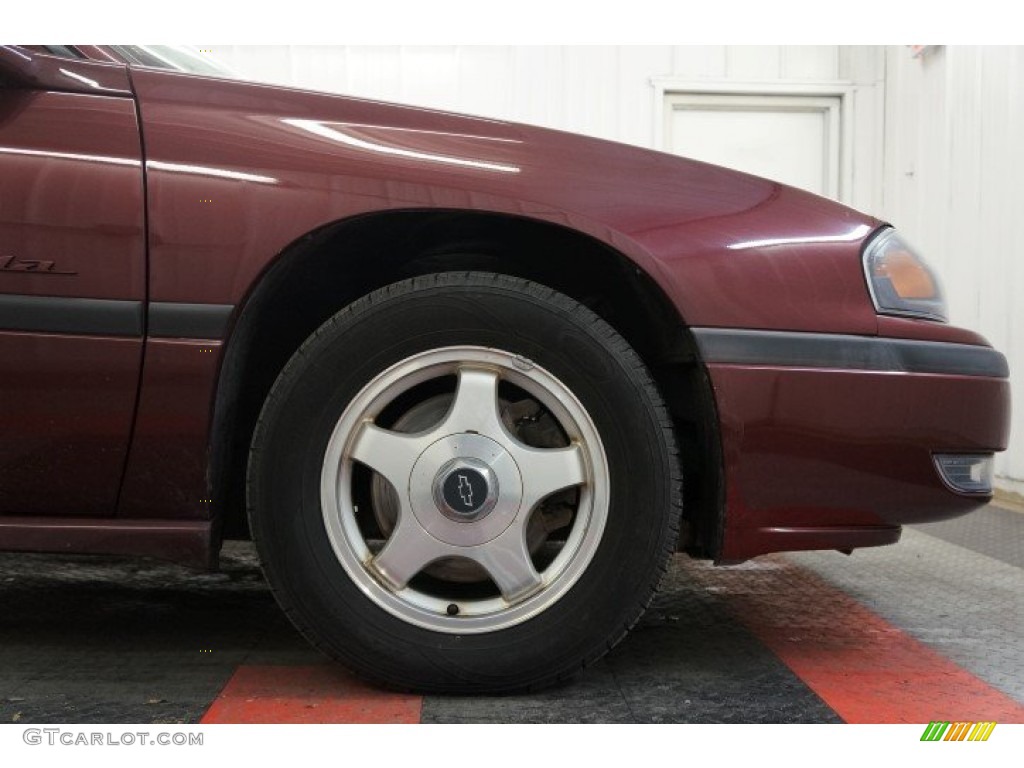 2000 Impala LS - Dark Carmine Red Metallic / Medium Gray photo #39