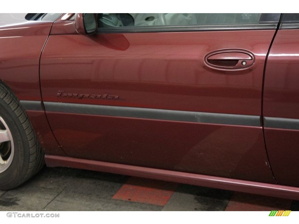 2000 Impala LS - Dark Carmine Red Metallic / Medium Gray photo #57
