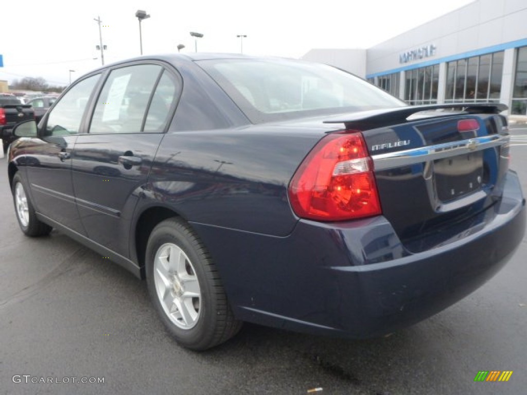 2005 Malibu LS V6 Sedan - Dark Blue Metallic / Gray photo #3