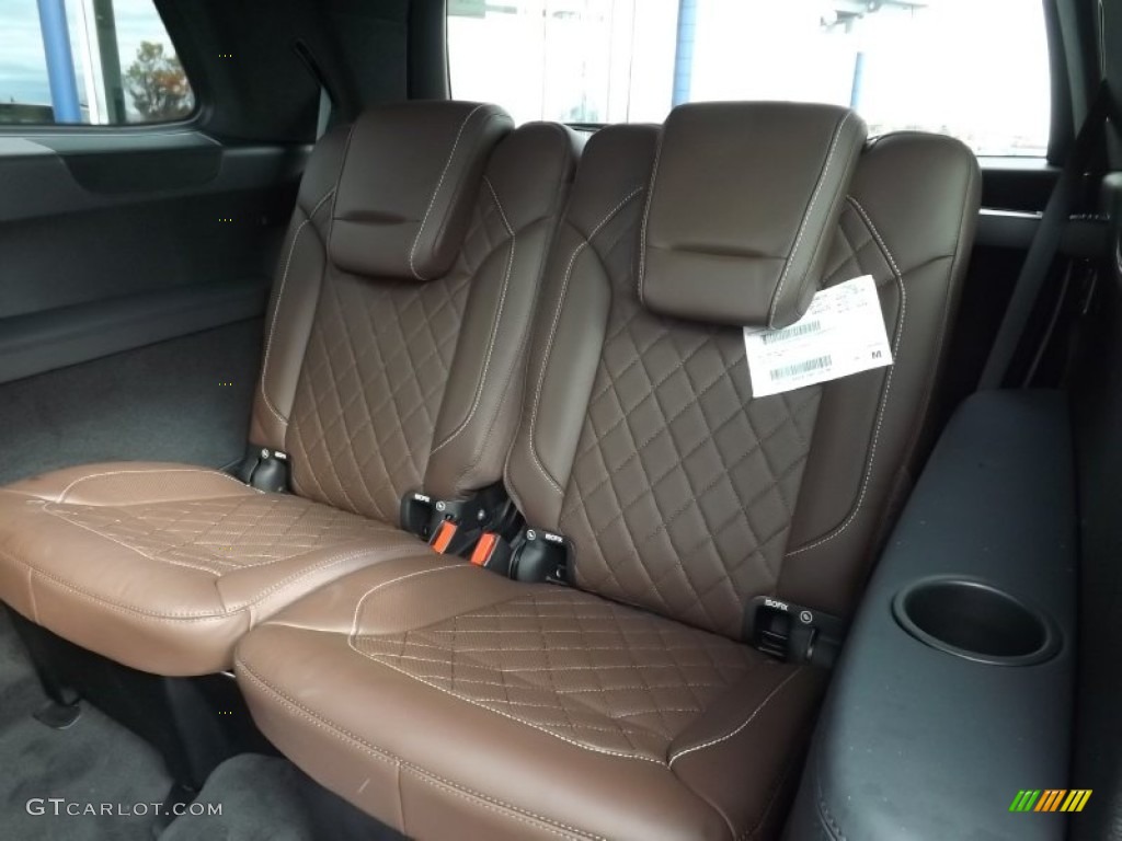 designo Auburn Brown Interior 2015 Mercedes-Benz GL 350 BlueTEC 4Matic Photo #100259586
