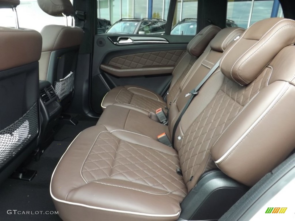 Designo Auburn Brown Interior 2015 Mercedes Benz Gl 350