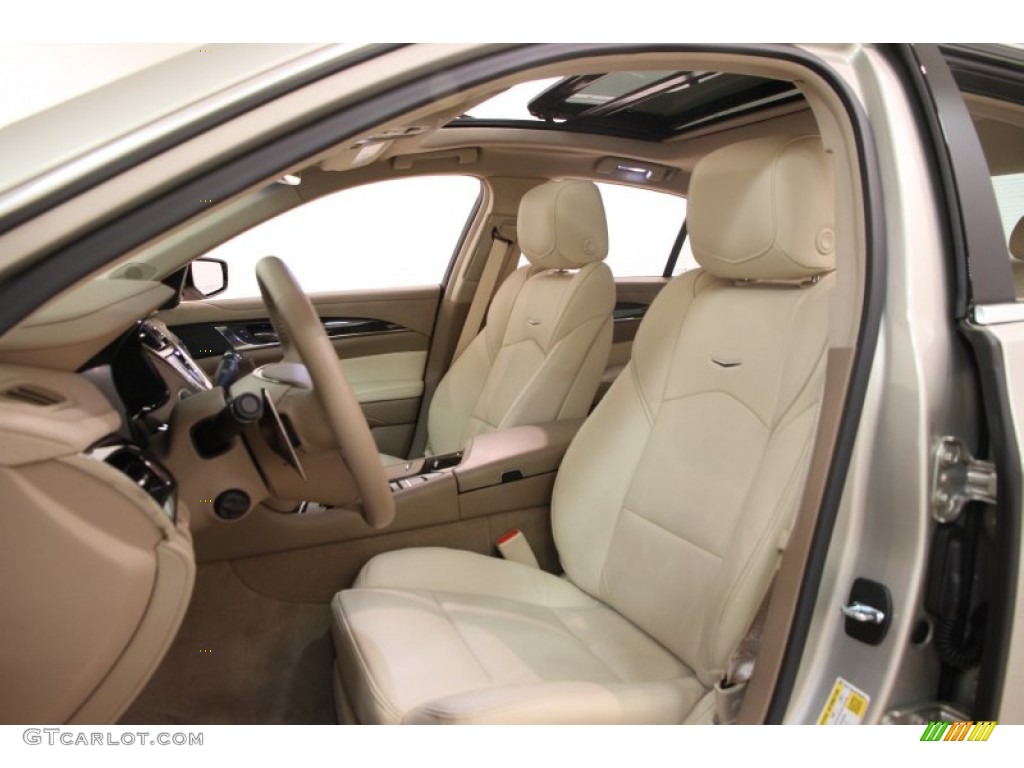 Light Cashmere/Medium Cashmere Interior 2015 Cadillac CTS 2.0T Luxury AWD Sedan Photo #100260802