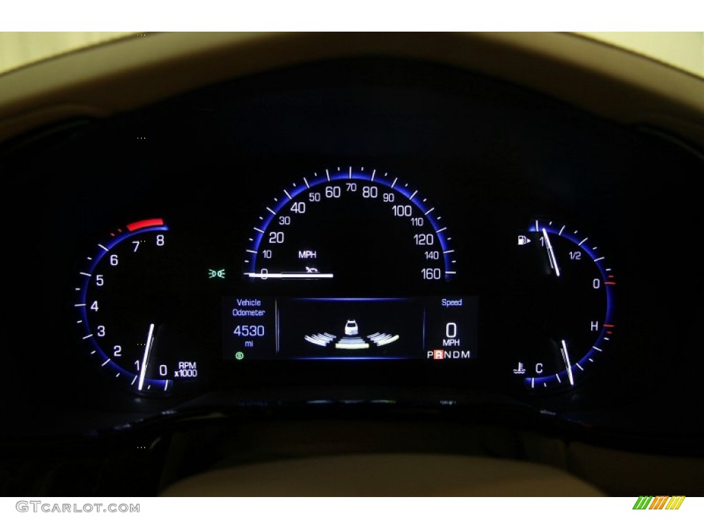 2015 Cadillac CTS 2.0T Luxury AWD Sedan Gauges Photo #100260865