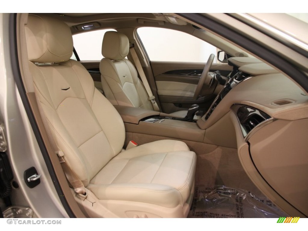 2015 Cadillac CTS 2.0T Luxury AWD Sedan Front Seat Photo #100261210