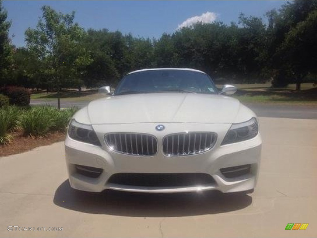 2011 Z4 sDrive35is Roadster - Alpine White / Ivory White photo #2