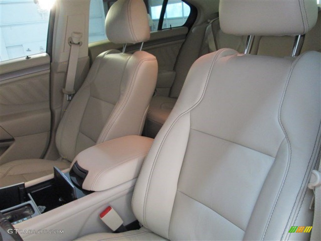 2015 Taurus SEL - White Platinum Metallic / Dune photo #9