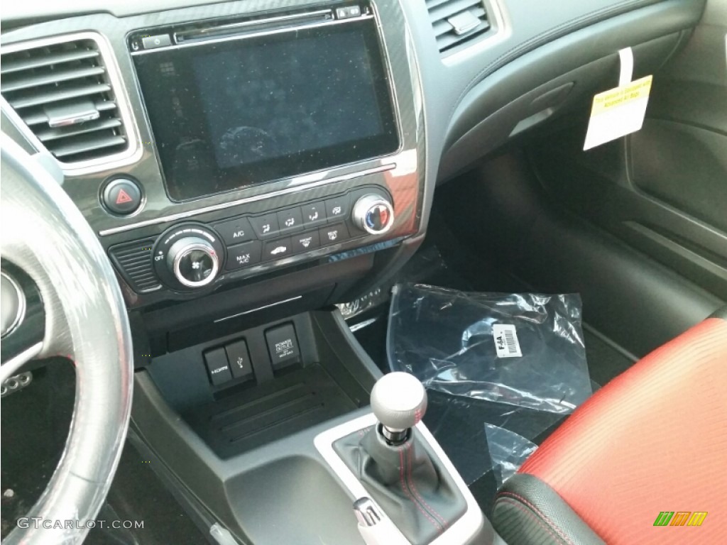2015 Civic Si Coupe - Rallye Red / Si Black/Red photo #5