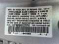 2015 Alabaster Silver Metallic Honda Civic EX Sedan  photo #4