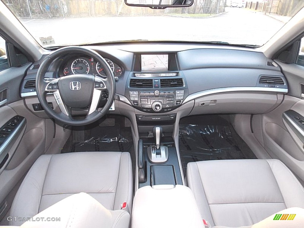 2010 Honda Accord EX-L V6 Sedan Gray Dashboard Photo #100264663