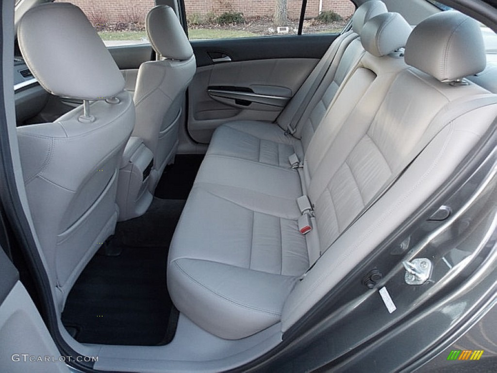 2010 Honda Accord EX-L V6 Sedan Rear Seat Photos