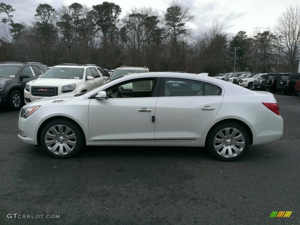 Summit White 2015 Buick LaCrosse Leather Exterior Photo #100265029