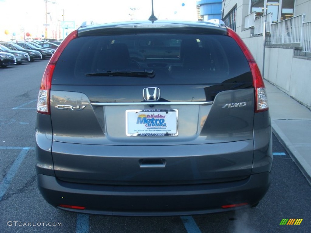 2012 CR-V EX-L 4WD - Polished Metal Metallic / Gray photo #5