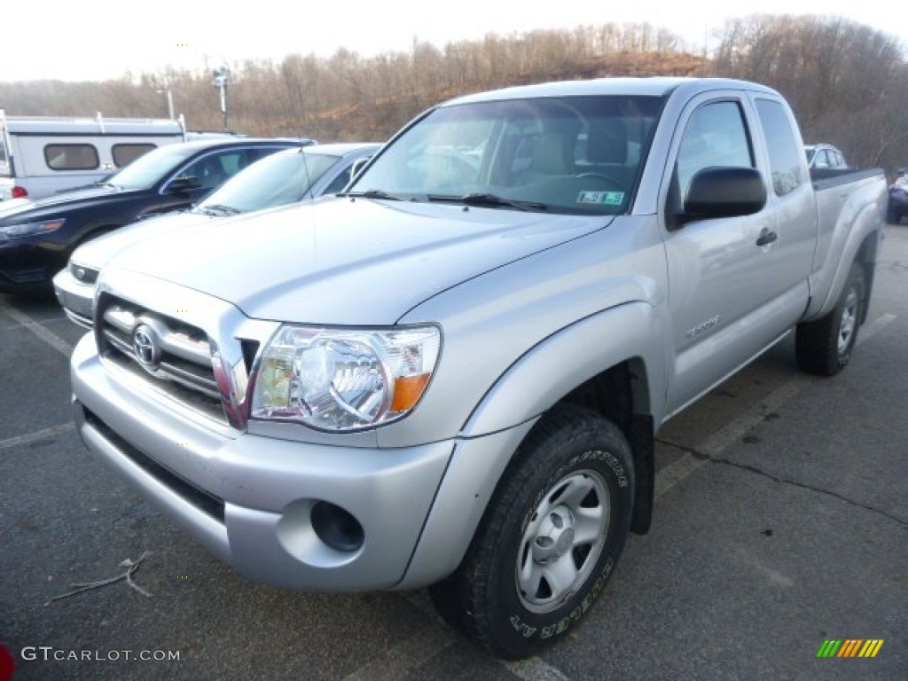 Silver Streak Mica 2010 Toyota Tacoma SR5 Access Cab 4x4 Exterior Photo #100266760