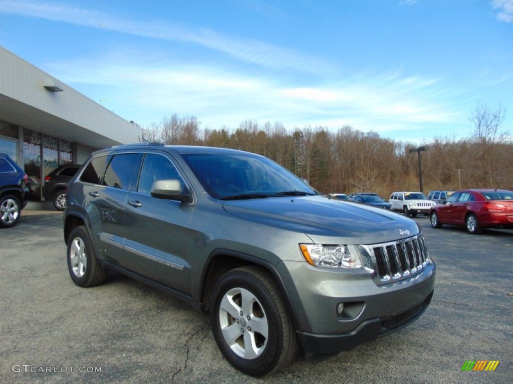 2012 Grand Cherokee Laredo X Package 4x4 - Mineral Gray Metallic / Black photo #1