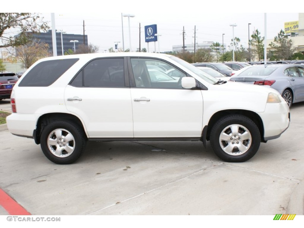 2004 MDX  - Taffeta White / Saddle photo #9