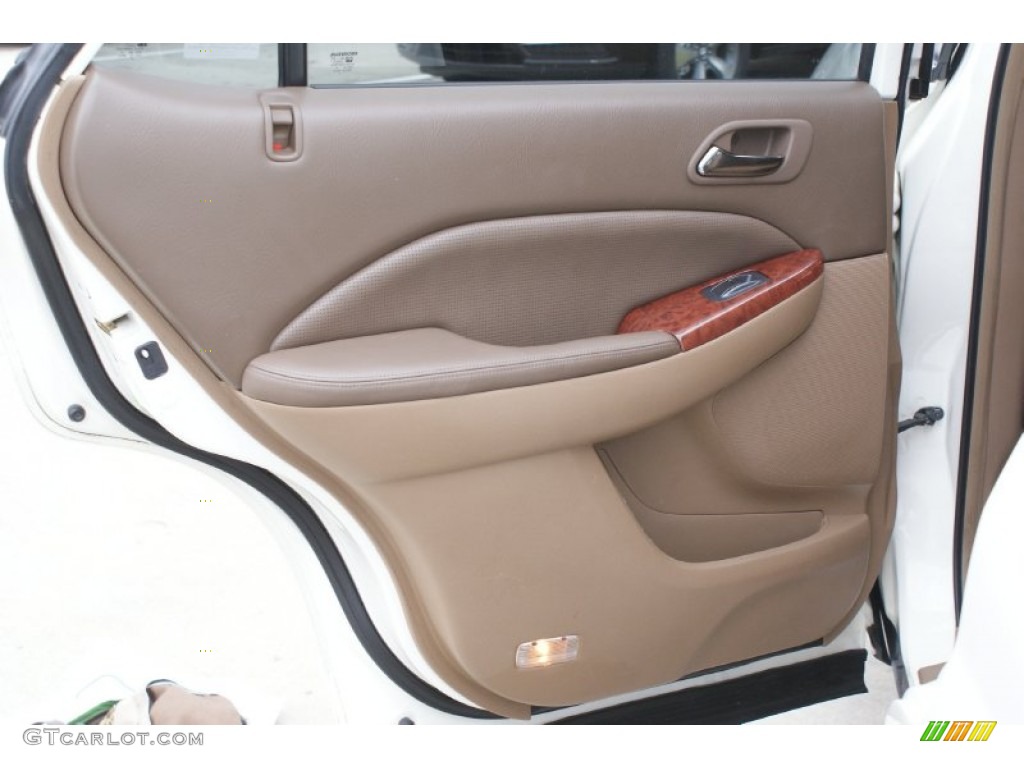 2004 MDX  - Taffeta White / Saddle photo #14