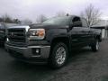 2015 Onyx Black GMC Sierra 1500 SLE Double Cab 4x4  photo #1