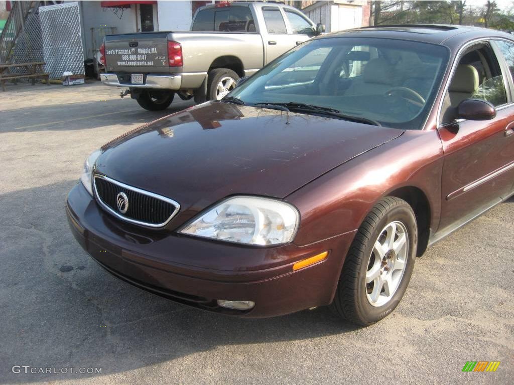 2000 Sable LS Premium Sedan - Chestnut Metallic / Medium Parchment photo #7