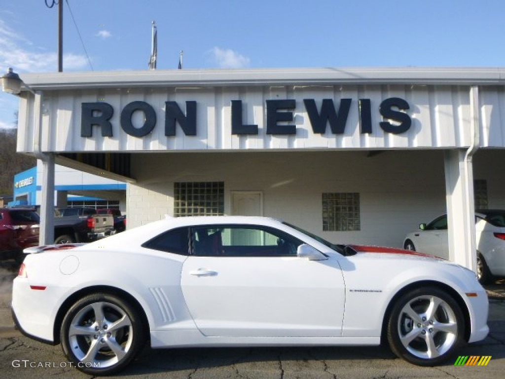 2015 Camaro LT/RS Coupe - Summit White / Inferno Orange photo #1