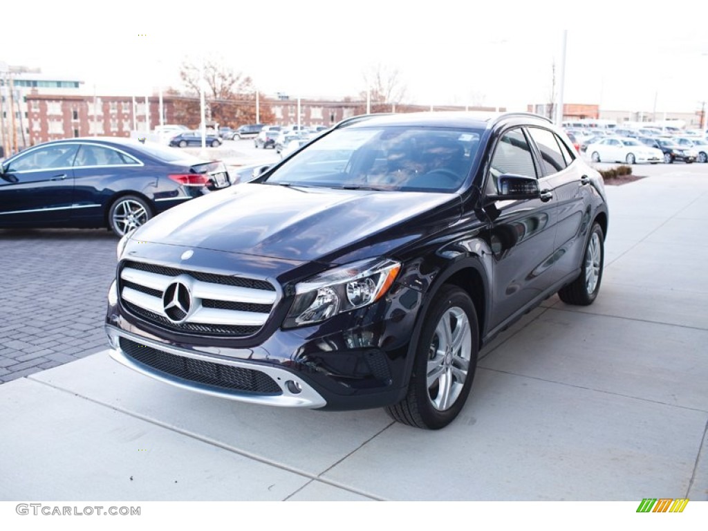 2015 GLA 250 4Matic - Northern Lights Violet Metallic / Black photo #2