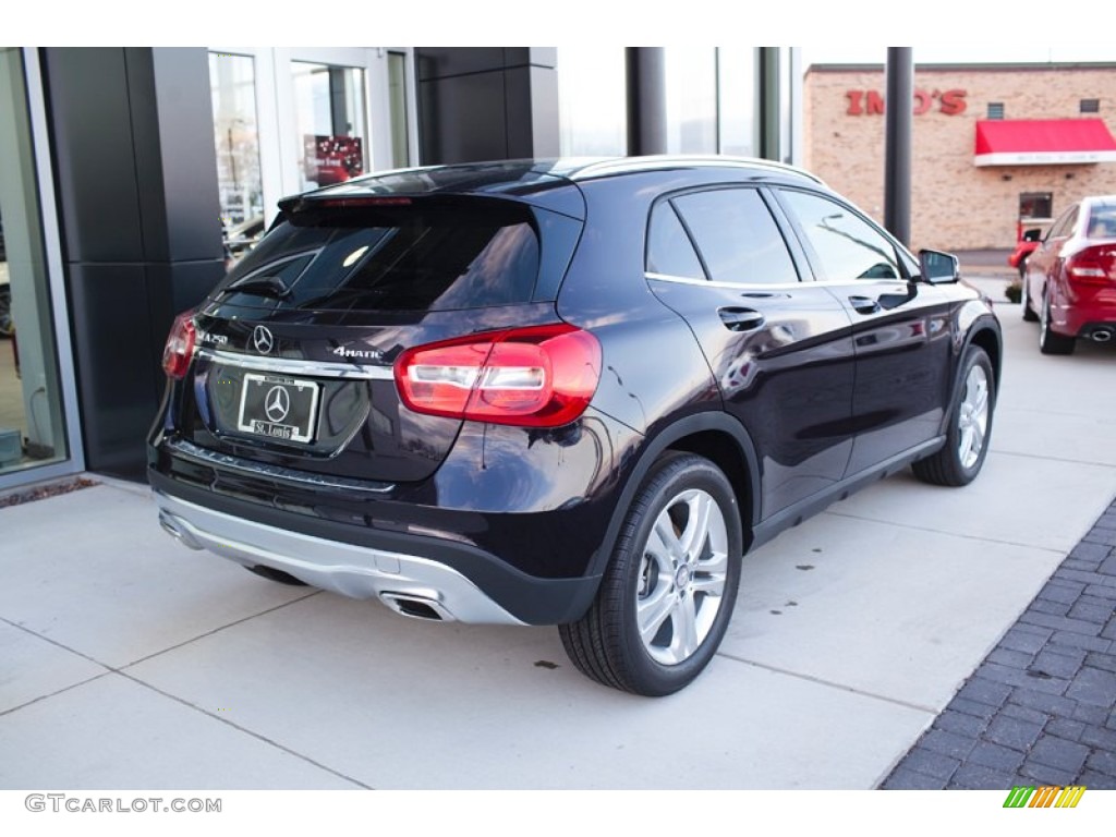2015 GLA 250 4Matic - Northern Lights Violet Metallic / Black photo #4