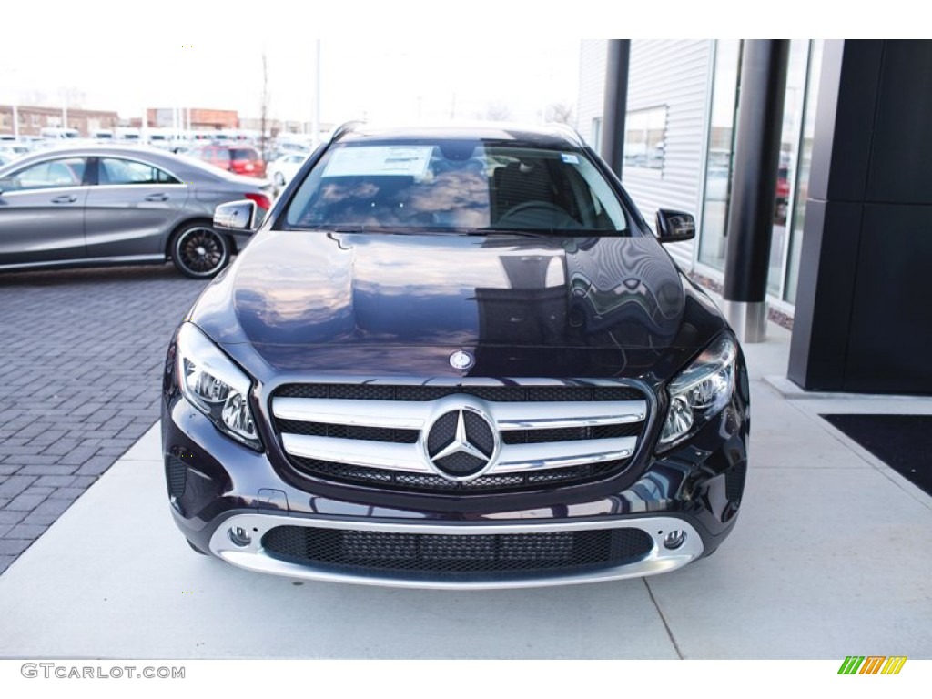 2015 GLA 250 4Matic - Northern Lights Violet Metallic / Black photo #6