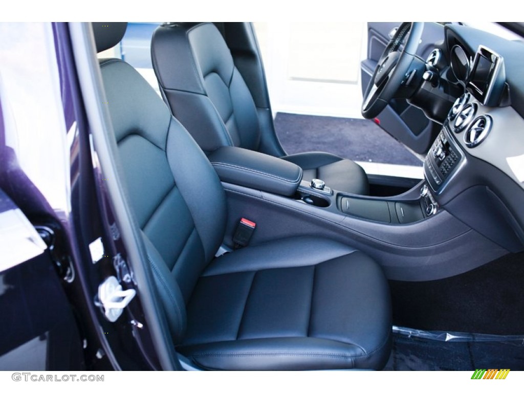 2015 GLA 250 4Matic - Northern Lights Violet Metallic / Black photo #13