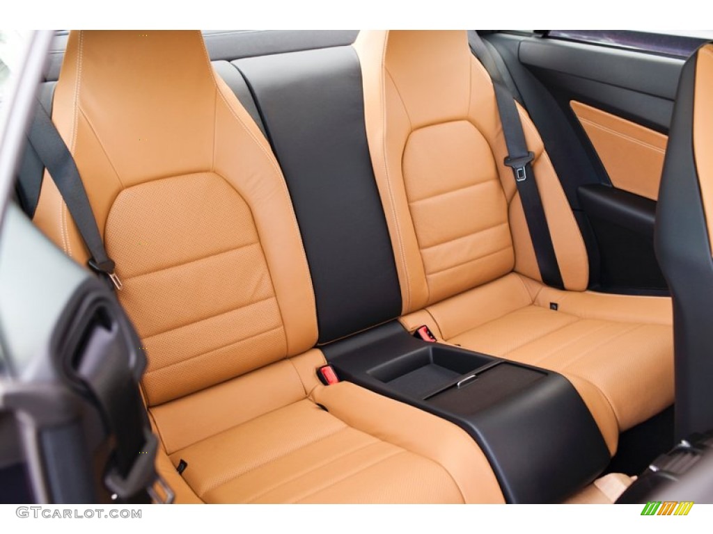 2015 Mercedes-Benz E 400 4Matic Coupe Rear Seat Photo #100273369