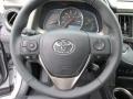 Black 2015 Toyota RAV4 Limited Steering Wheel