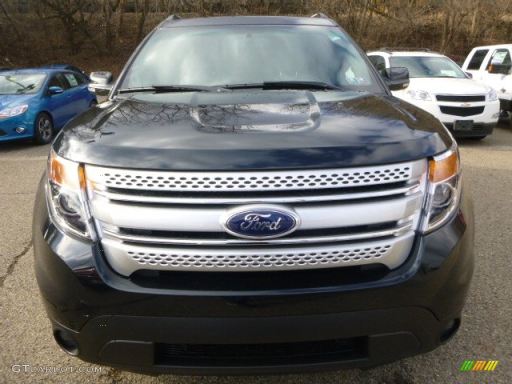 2015 Explorer XLT 4WD - Dark Side / Medium Light Stone photo #3