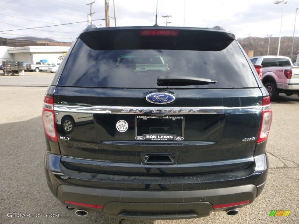 2015 Explorer XLT 4WD - Dark Side / Medium Light Stone photo #7