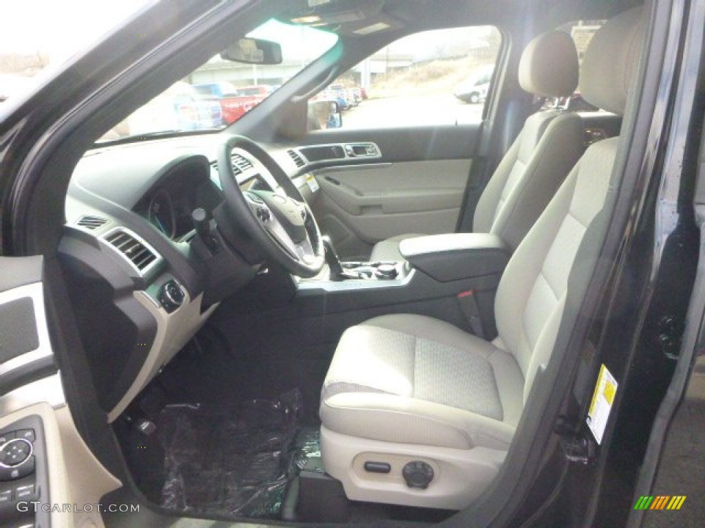 2015 Explorer XLT 4WD - Dark Side / Medium Light Stone photo #15