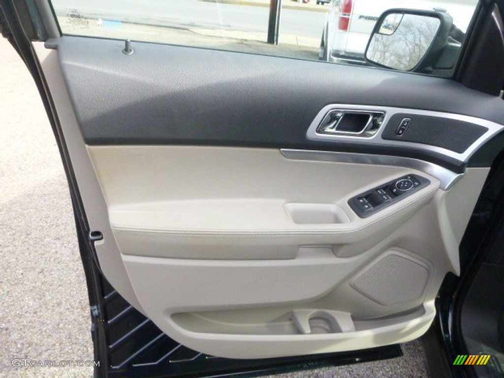 2015 Explorer XLT 4WD - Dark Side / Medium Light Stone photo #16