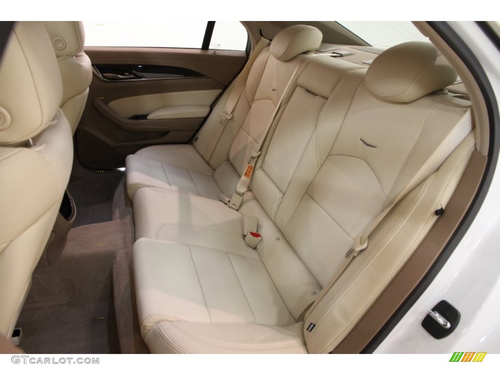 2015 Cadillac CTS 2.0T Luxury AWD Sedan Rear Seat Photo #100277041