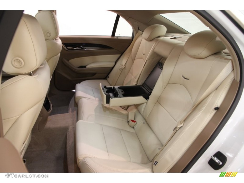 2015 Cadillac CTS 2.0T Luxury AWD Sedan Rear Seat Photo #100277061