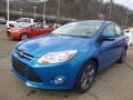 2014 Blue Candy Ford Focus SE Sedan  photo #4