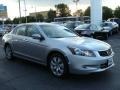 2008 Alabaster Silver Metallic Honda Accord EX-L V6 Sedan  photo #3