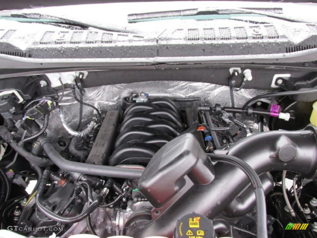 2015 Ford F150 King Ranch SuperCrew 4x4 5.0 Liter DOHC 32-Valve Ti-VCT FFV V8 Engine Photo #100280617