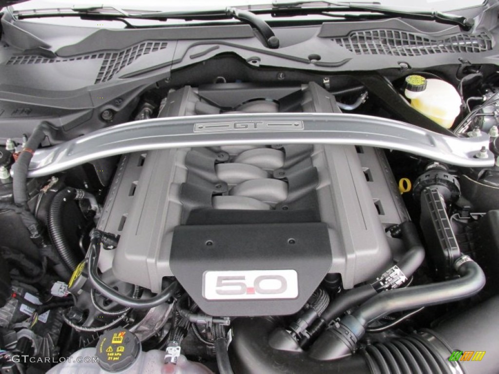 2015 Ford Mustang GT Premium Coupe 5.0 Liter DOHC 32-Valve Ti-VCT V8 Engine Photo #100281163