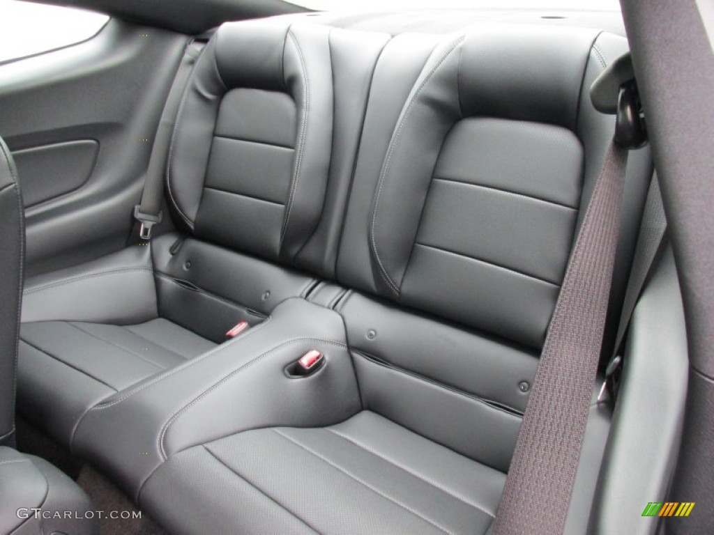 2015 Ford Mustang GT Premium Coupe Rear Seat Photo #100281199
