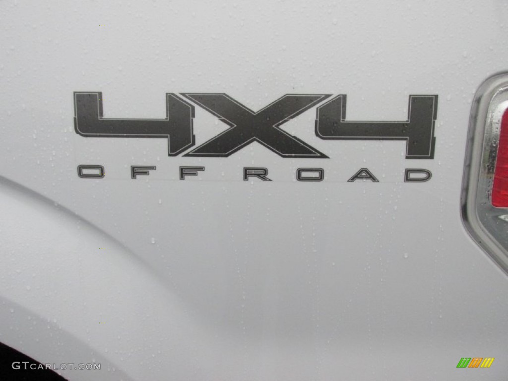 2014 F150 XLT SuperCrew 4x4 - Oxford White / Steel Grey photo #17